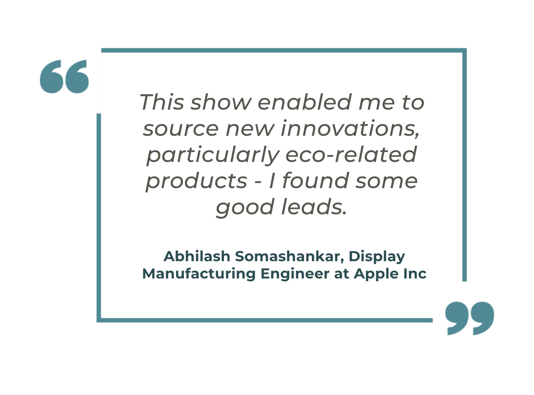 Abhilash Somashankar, Display Manufacturing Engineer at Apple Inc