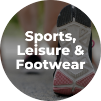 Sports, Leisure & Footwear industries is within the top 6 attending end-user groups