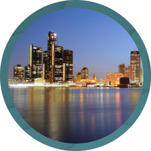 Michigan skyline